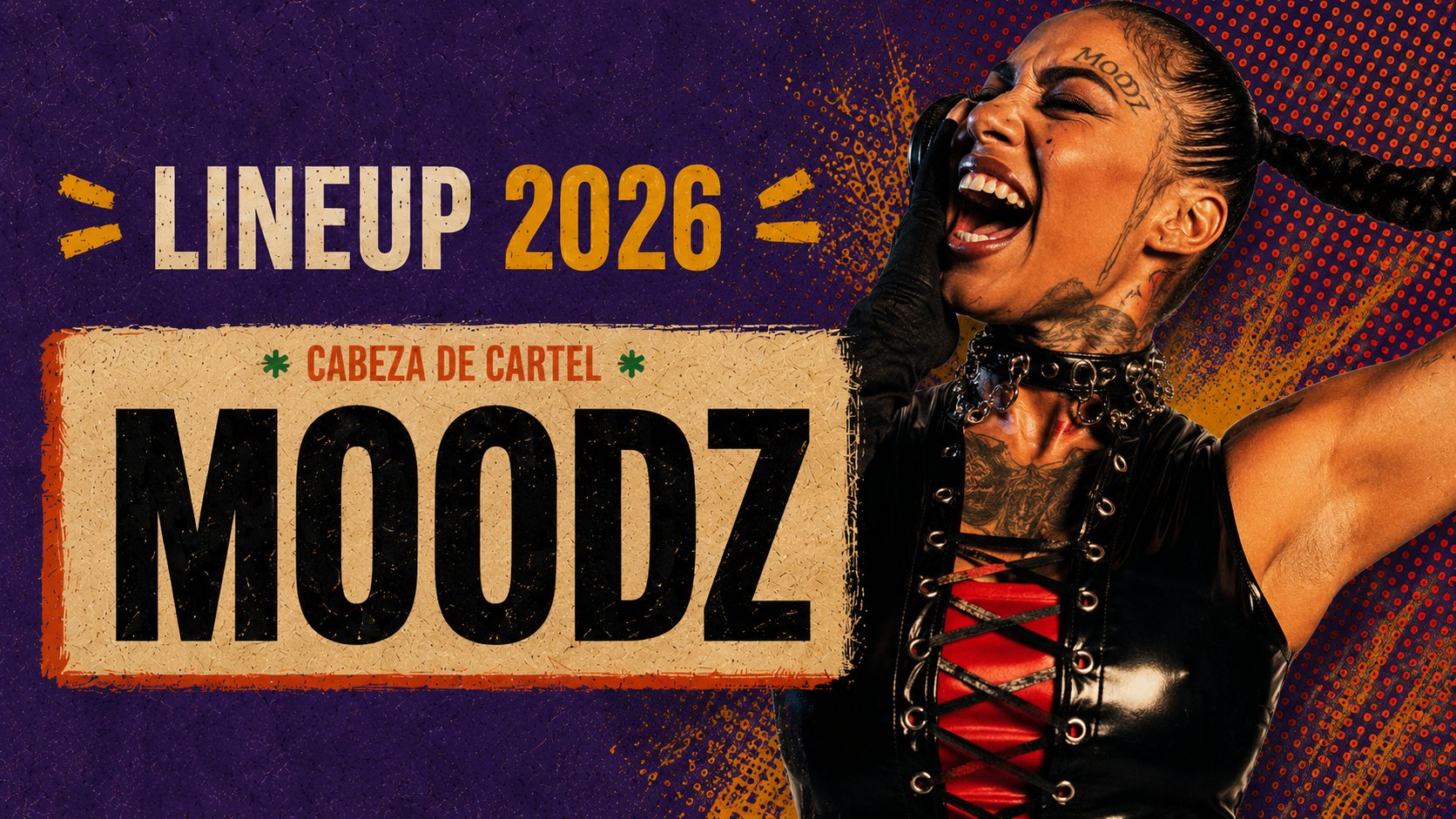 MOODZ · cabeza de cartel
